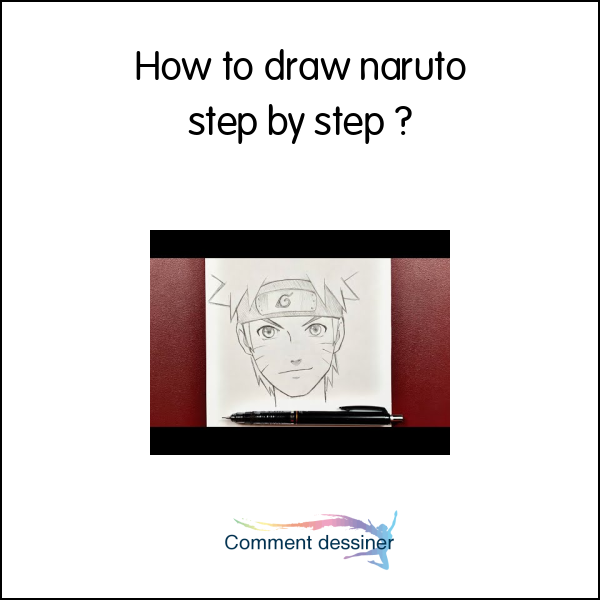 How to draw naruto step by step
